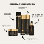 Shampoo Sebastian Dark Oil 250ml Nutrição Com Leveza E Brilho Para Todos Os Tipos De Cabelo - Imagem 6