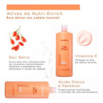 Kit Wella Invigo Nutri Enrich Shampoo 1000ml + Cond 1000ml - Imagem 7