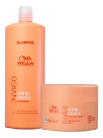 Wella Invigo Nutri-enrich Shampoo 1000ml + Máscara 150ml